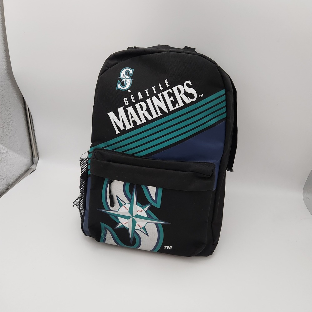 Mojo Seattle Mariners Backpack Kids One Size Black MLB Baseball Team Gear